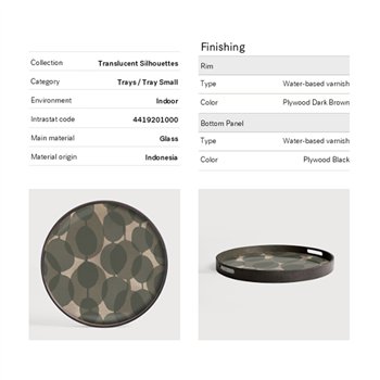 Bandeja Connected Dots Round Ethnicraft