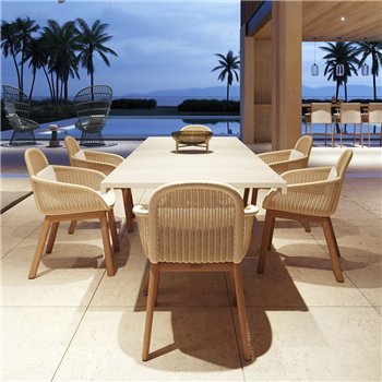 Sillón comedor Vimini Kettal