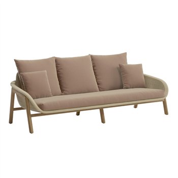 Sofá 3 plazas Vimini Kettal