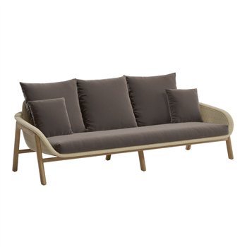 Sofá 3 plazas Vimini Kettal