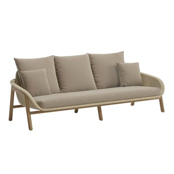 Sofá 3 plazas Vimini Kettal