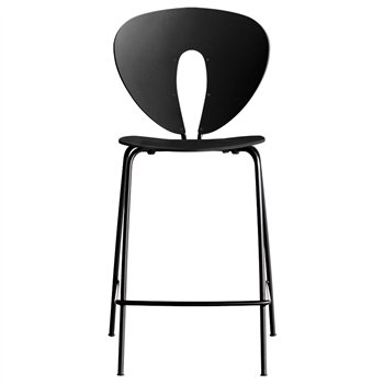 Taburete Globus Bajo: Negro-Negro