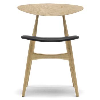 Silla CH33P piel Carl Hansen and Son - Roble aceite - Leather Thor 301