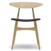 Silla CH33P piel Carl Hansen and Son - Roble aceite - Leather Thor 301