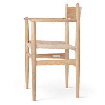 Sillón CH37 Carl Hansen and Son - Roble aceite - Cuerda natural