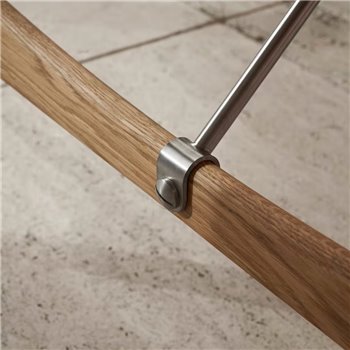 Sillón Huntsman BM1106 - Roble aceite/Leather saddle Natural