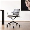 Sillón Gas Ruedas Tapizado Stua