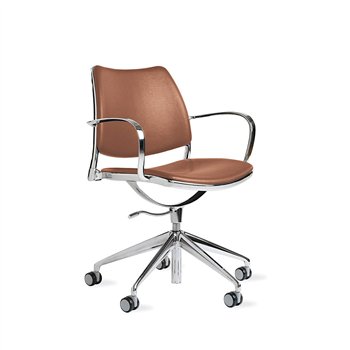 Sillón Gas Ruedas Tapizado Stua