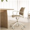 Sillón Gas Ruedas Tapizado Stua
