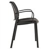 Sillón Gas Negro Tapizado Stua