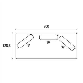 Sofá Air Soft Free acero Lago