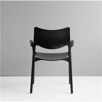 Sillón Laclasica: Fresno teñido negro