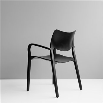 Sillón Laclasica: Fresno teñido negro