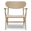 Butaca CH22 Carl Hansen and Son - Roble jabonado cuerda natural
