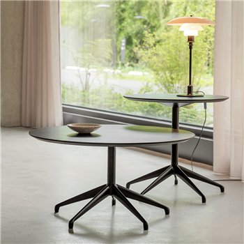 Mesa auxiliar Marea: Laminado negro