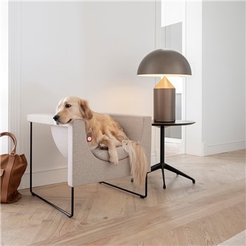 Mesa auxiliar Marea: Laminado negro