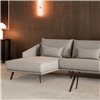 Chaise longue con brazo Costura Stua