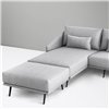 Chaise longue con brazo Costura Stua