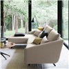 Chaise longue con brazo Costura Stua