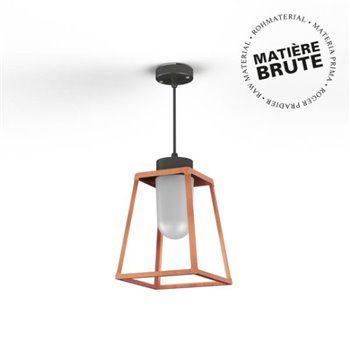 Lámpara suspensión Lampiok 1 N° 3/4 Roger Pradier