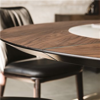Mesa Atrium Ker-Wood Round Cattelan Italia