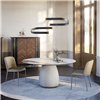 Mesa Botero Keramik Round Cattelan Italia