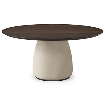 Mesa Botero Wood Round Cattelan Italia