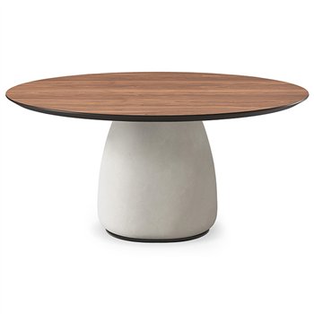 Mesa Botero Wood Round Cattelan Italia