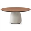 Mesa Botero Wood Round Cattelan Italia