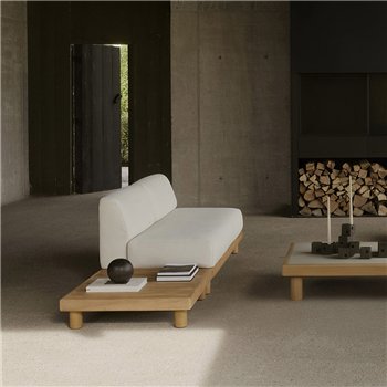 Mesa centro Monocle Outdoor teca Ethnicraft