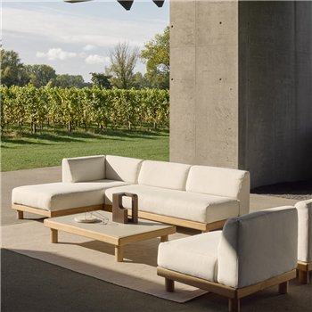 Mesa centro Monocle Outdoor hormigón Ethnicraft