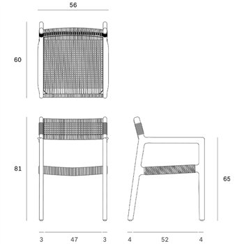 Silla Jack Woven Outdoor Ethnicraft