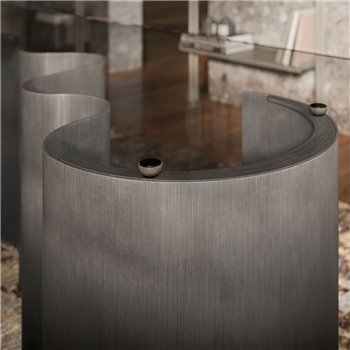 Mesa Papel cristal Cattelan Italia