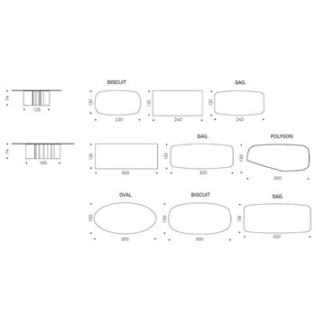 Mesa Papel Keramik Cattelan Italia