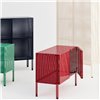 Aparador Perforated Cabinet Small Floor Hay