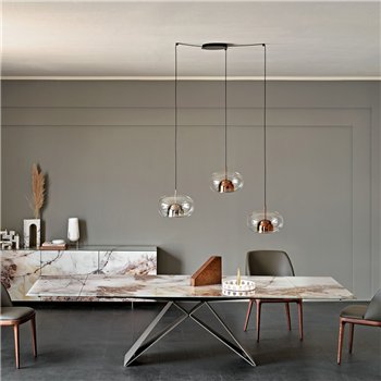 Mesa Premier Crystalart Drive Cattelan Italia