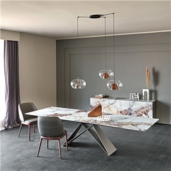 Mesa Premier Crystalart Drive Cattelan Italia