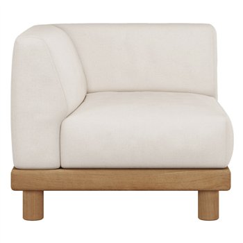 Sofá modular con reposabrazos Monocle Ethnicraft