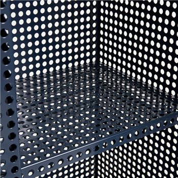 Aparador Perforated Cabinet Large Floor Hay
