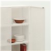 Aparador Perforated Cabinet Large Floor Hay