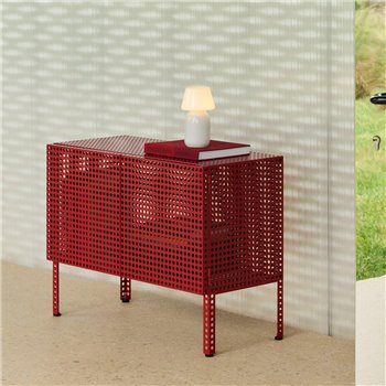 Aparador Perforated Cabinet Small Floor Hay