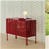 Aparador Perforated Cabinet Small Floor Hay