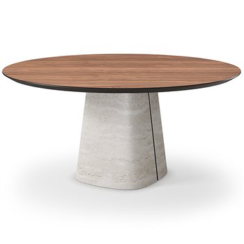 Mesa Rado Wood Round Cattelan Italia