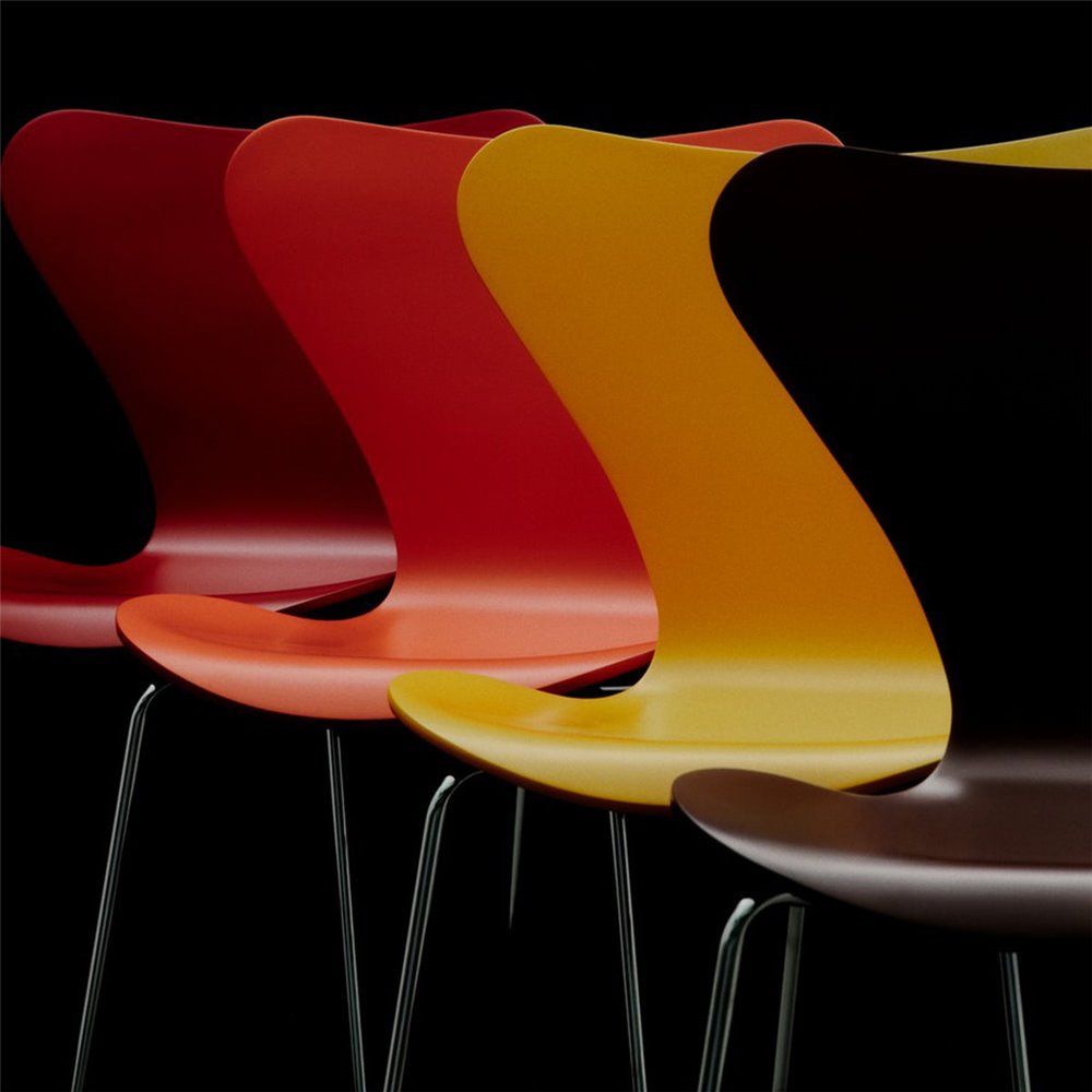 Silla Series 7 Verner Panton Fritz 100 Hansen