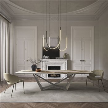 Mesa Skorpio Keramik Cattelan Italia