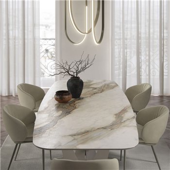 Mesa Skorpio Keramik Cattelan Italia
