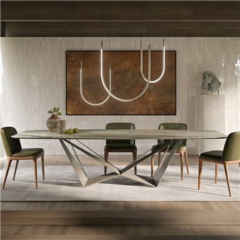 Mesa Skorpio Keramik Cattelan Italia