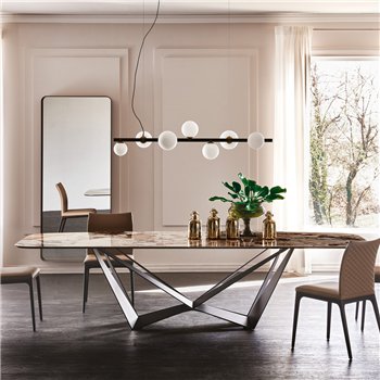 Mesa Skorpio Keramik Cattelan Italia
