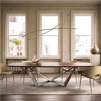 Mesa Skorpio Wood Cattelan Italia