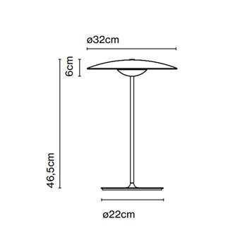Lámpara sobremesa Ginger Marset